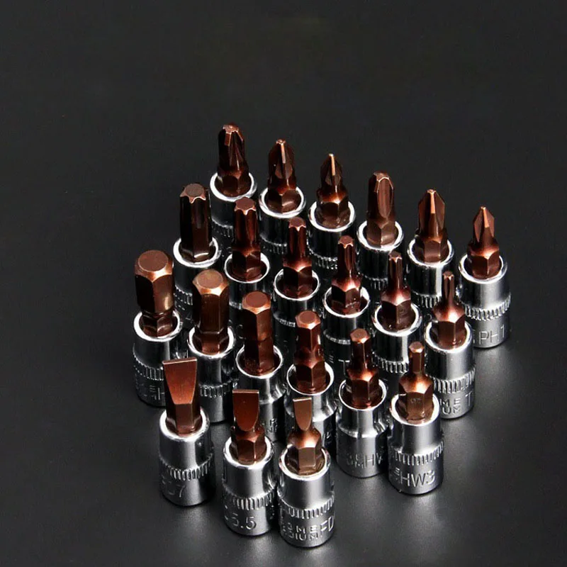 Набор бит для отвертки Torx 6 шт./компл. 1/4 дюйма головка привода отвертка ручной