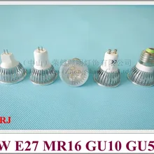 Токарный станок для алюминиевого профиля Светодиодный точечный светильник 3 светодиодный 3 Вт светодиодный лампы E27/GU10/GU5.3(MR16) E14 Точечный светильник светодиодный AC85-265V вход