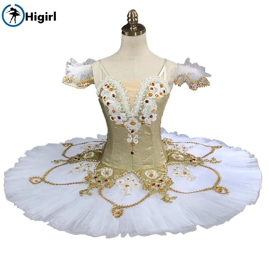 Higirl Professional Classical Ballet Tutus BT9099 Navy Tutu Ballet Costumes Competition Ballet Tutu Gorgeous gold silvery Tutus Higirl Professional Classical Ballet Tutus BT9099 Navy Tutu Ballet Costumes Competition Ballet Tutu Gorgeous gold silvery Tutus