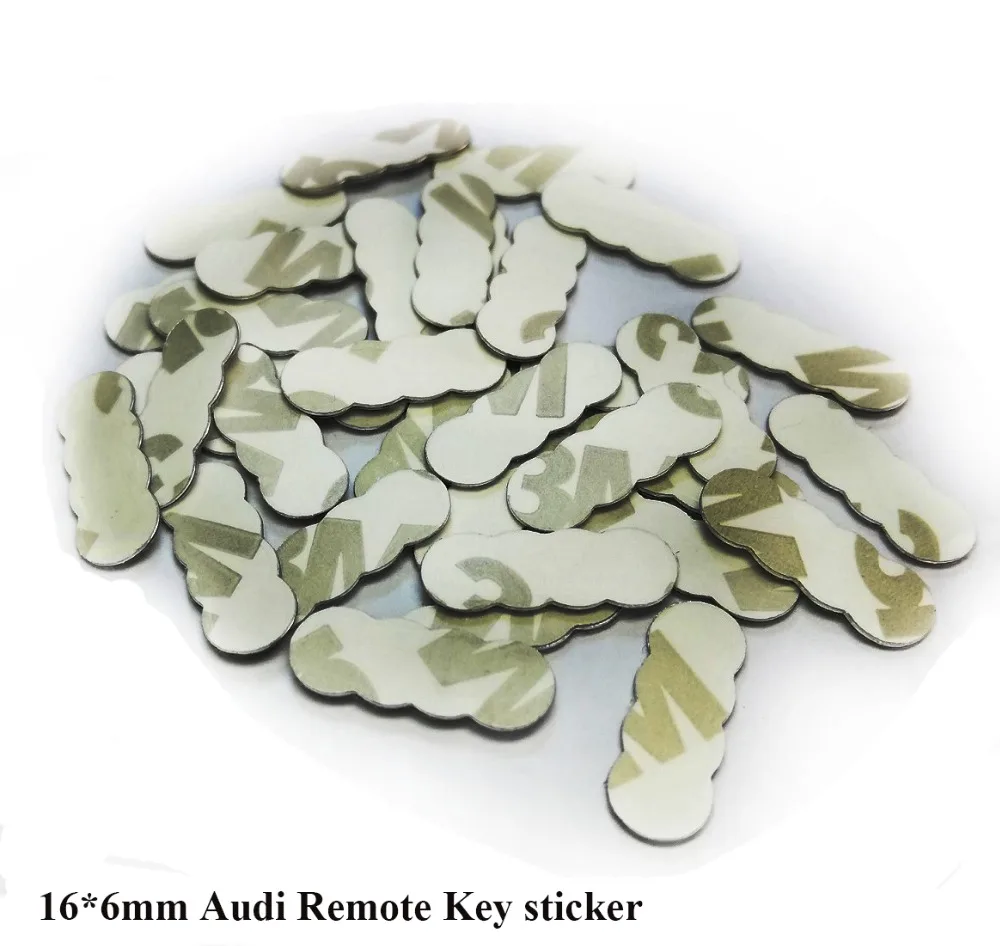 

100pcs/lot 16X6mm Car Key logo sticker, metal FOB car key emblem