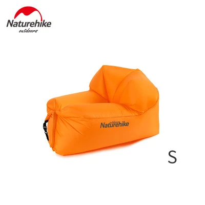 Надувной Спальный Мешок шезлонг воздушный диван анти-воздушная утечка дизайн для внутреннего или наружного использования надувная гостиная для кемпинга пикников - Цвет: Orange for kid