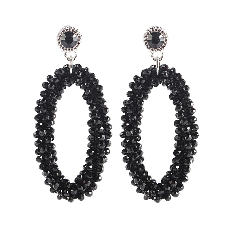 1 Earrings Black