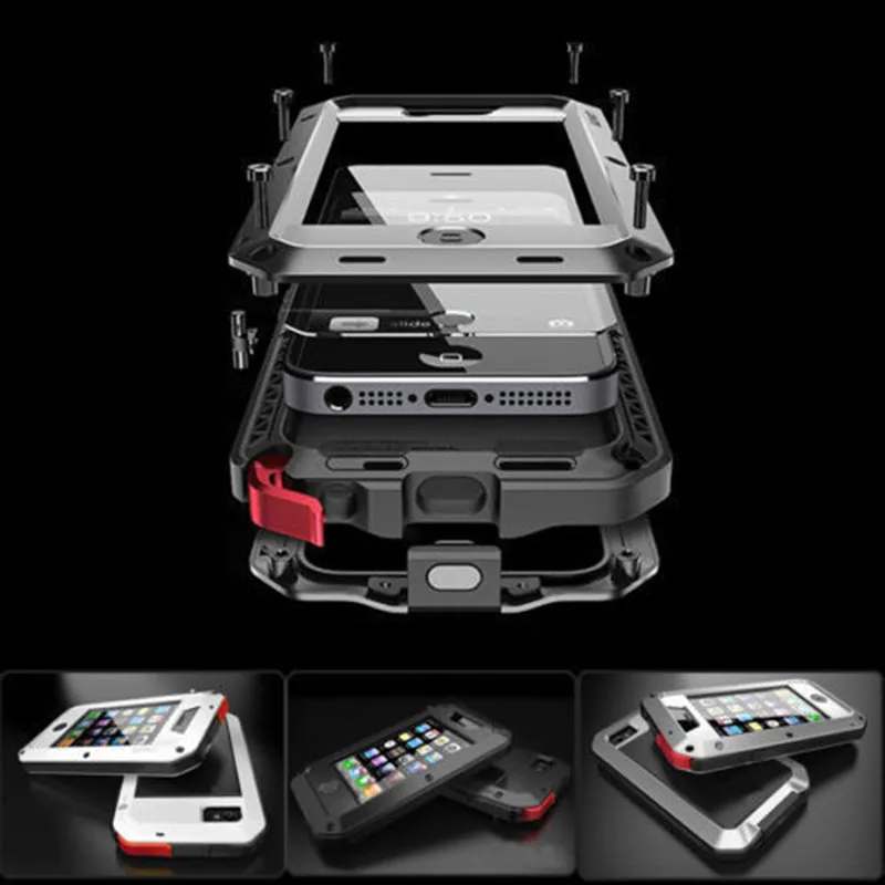 Doom Armor Metal Shockproof Aluminum Phone Case for iPhone 13 12 11 Pro Max X XR 8 7 Plus Full Heavy Duty Protection Cover Case iphone 13 mini mobile phone cases