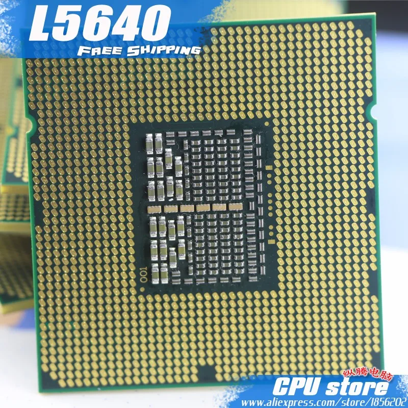 Процессор Intel Xeon L5640 cpu/2,26 ГГц/LGA1366/12 МБ/L3 кэш/шесть ядер/серверный cpu, есть, L5630 cpu