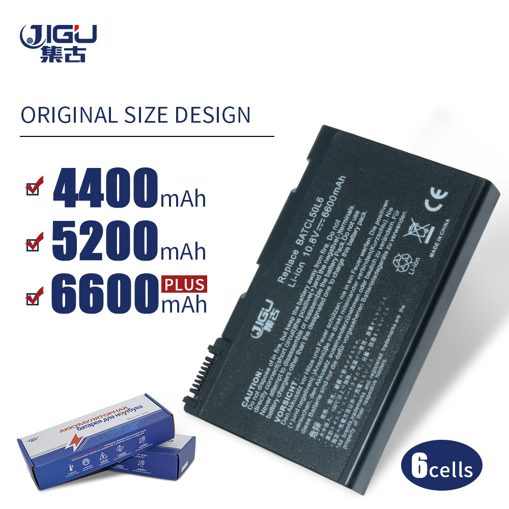 Аккумулятор JIGU для ноутбука Acer Aspire 3100 3690 5100 5110 5515 5610 5630 5650 5680 9110 9120 9800 LIP6199CMPC