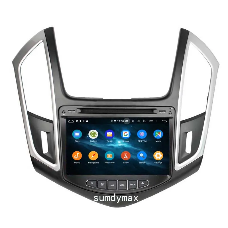 8 дюймов два din android 9,0 dvd-плеер автомобиля для CHEVROLET CRUZE 2013 gps мультимедиа головное устройство приемник BT wifi