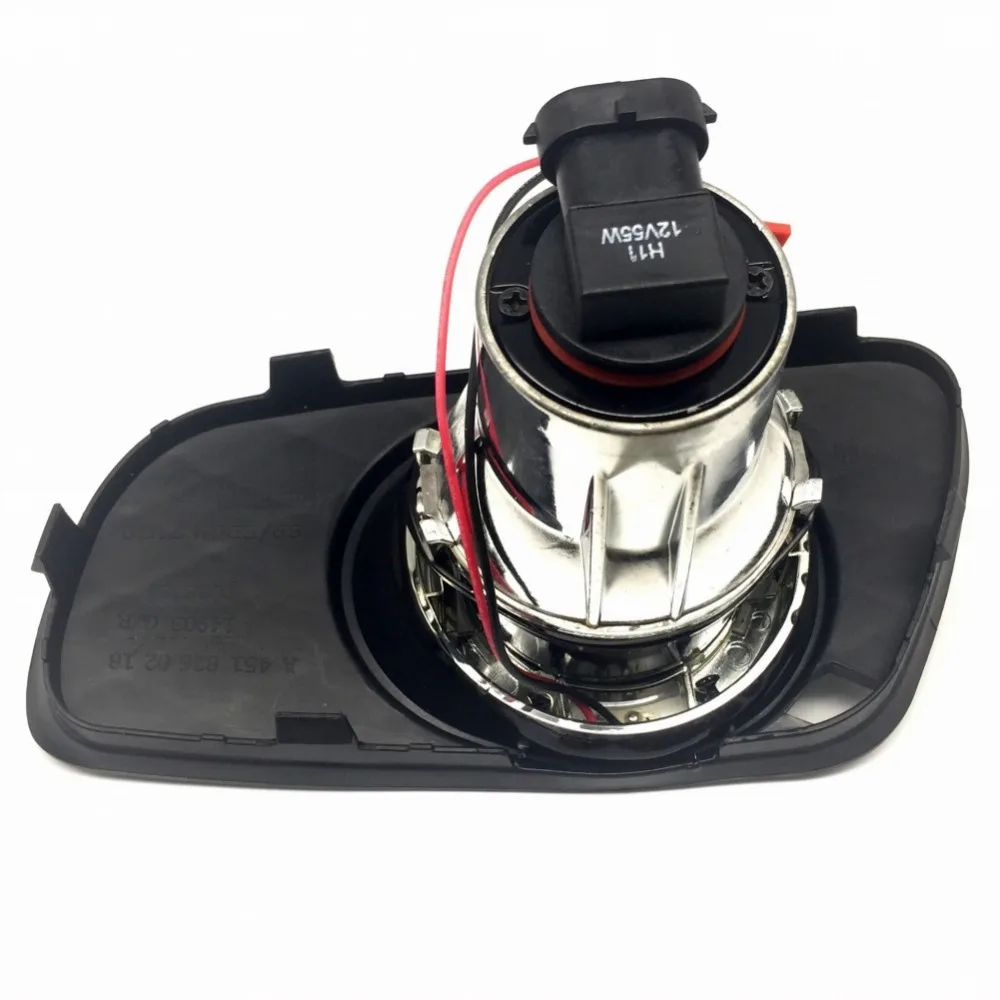  For Benz Smart Fortwo 3-in-1 White Angel Eyes DRL Yellow Signal Light H11 Halogen / Xenon E13 Fog L - 32797308367