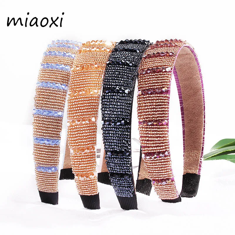 

New Fashion Hairband Headband For Women Fashion Turban Drill Hair Band Bee Pattern Print Hair Accessories
