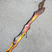 S0194 FATE STAY NIGHT ZERO EXTRA SABRE NERO меч из ПВХ коричневый желтый цвет с нейлоновой оболочкой 56"