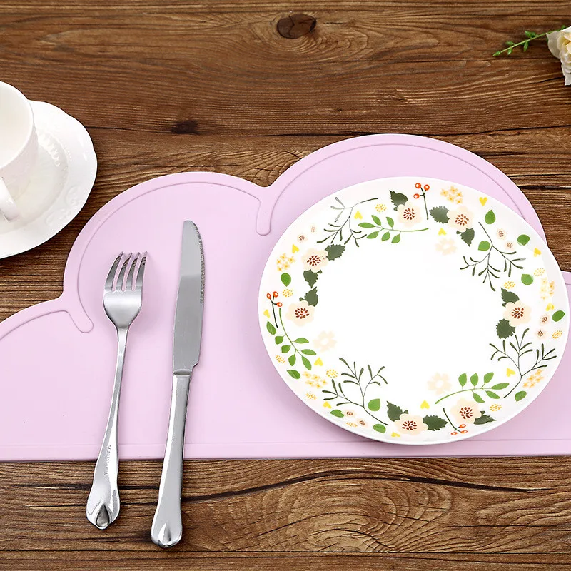 Home Dining Room Decor Cup Cushion Holder Drink Placement Mat Table Mats For Child Washing Free