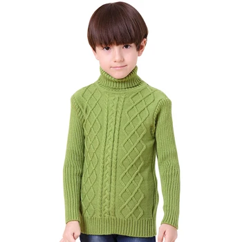 

kids boys sweater 2020 winter thick warm kids jumper age for 2 - 14 yrs baby boys girls sweater autumn long sleeve knitwear tops