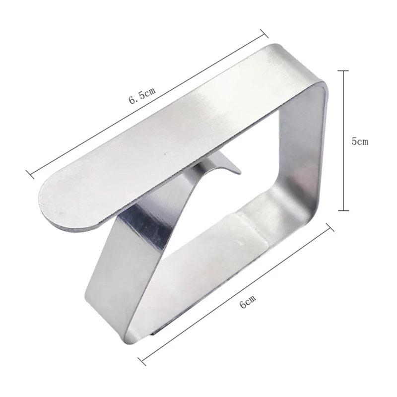 4 шт. зажимы для скатертей из нержавеющей стали для свадебной променады, настольный держатель, регулируемый держатель для пикника зажим инструмент