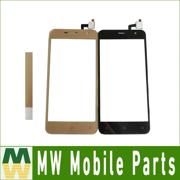 

5.0" For Prestigio Muze B7 PSP7511duo PSP7511 PSP7511 duo psp3512 Touch Screen Outer Glass Black White Gold Color With Tape&Tape