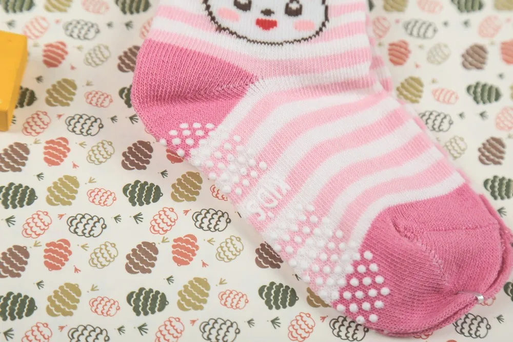 12 пар/лот 100% хлопок носочки для девочки Резиновая маленького малыша носки btws0004