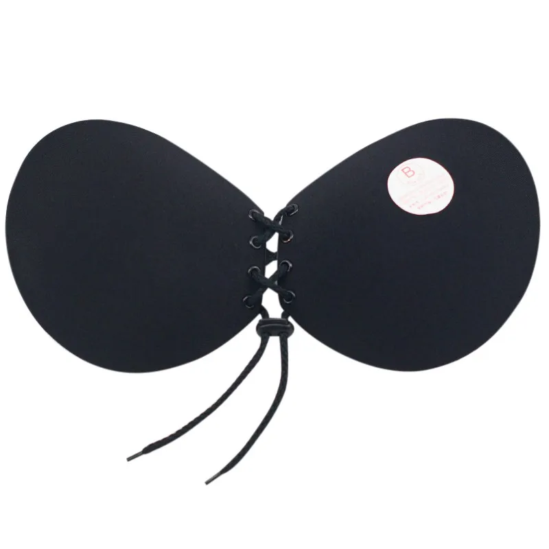 Women Silicone Bra Invisible Push Up Stick On Self Adhesive Front
