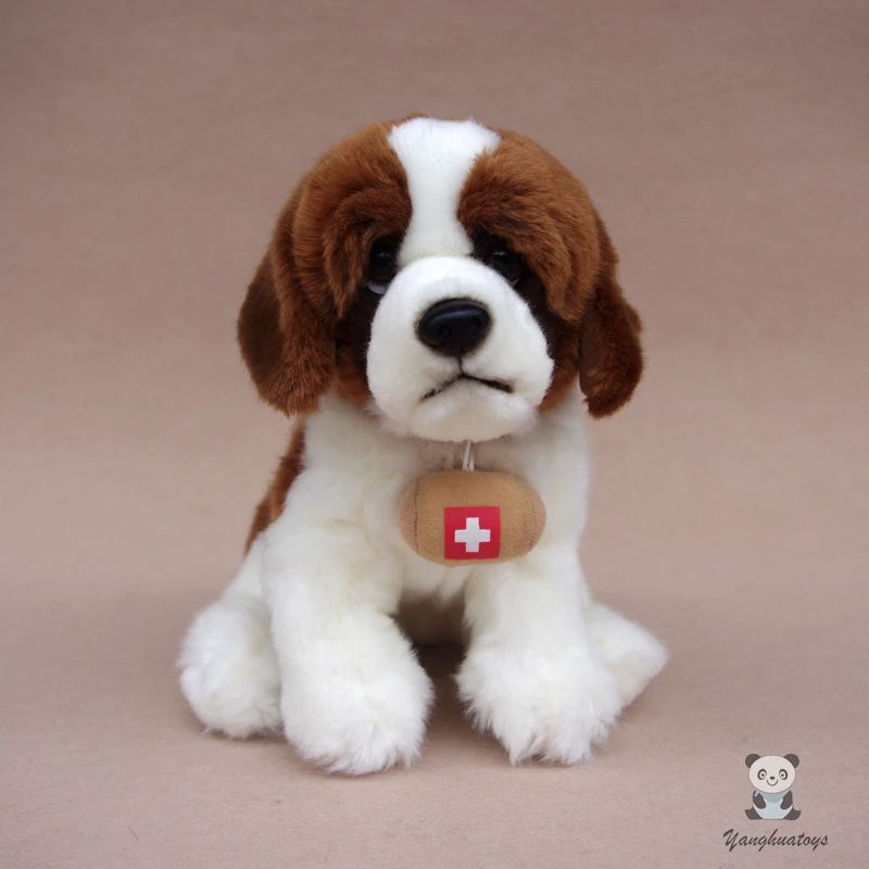 st bernard soft toy