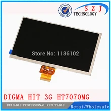 " дюймовый ЖК-дисплей для Digma hit 3g ht7070mg планшет TFT 40pin ЖК-экран матрица цифровая Замена