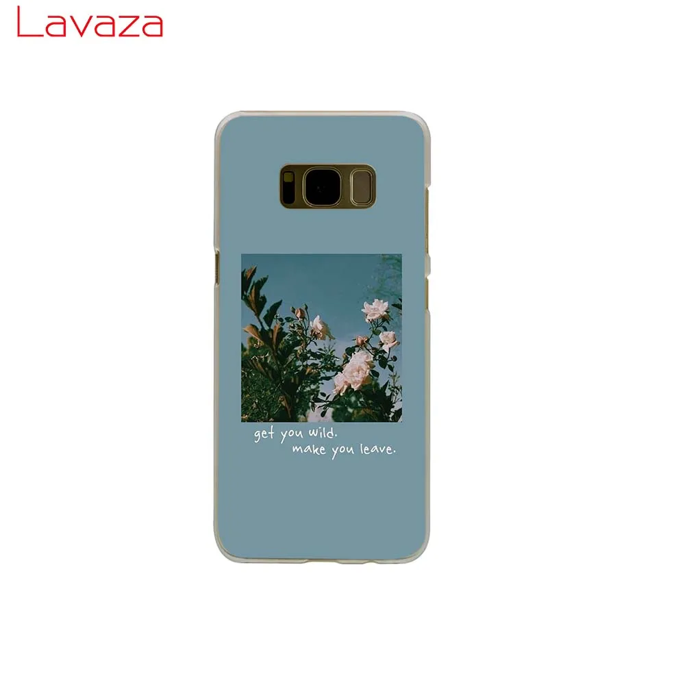 Lavaza розовый эстетика эстетическое жесткий чехол для телефона для samsung Galaxy A10 A30 A40 A50 A70 M10 M20 M30 крышка