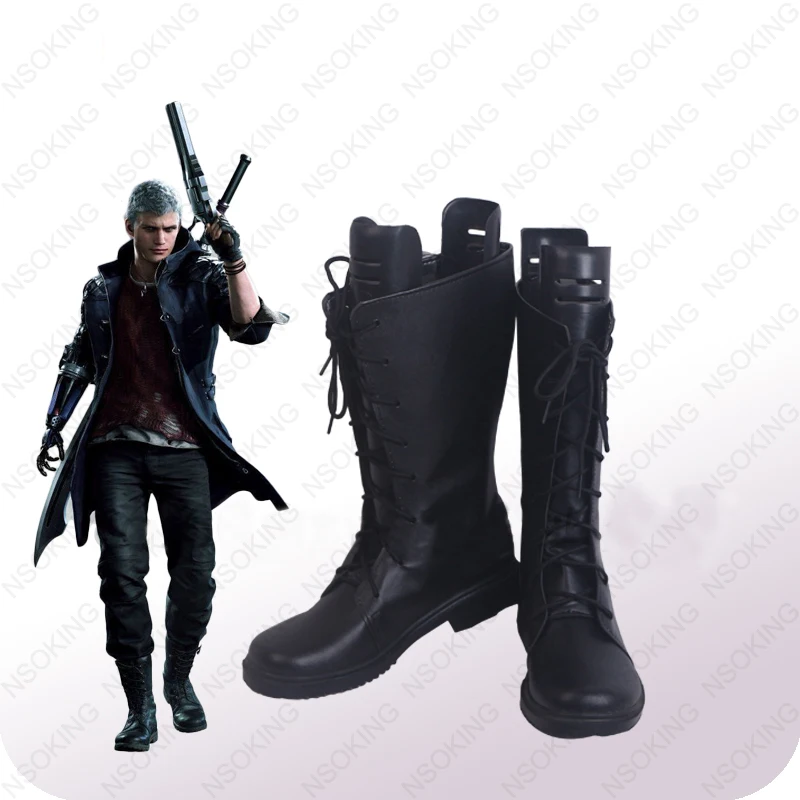 

Devil May Cry 5 Nero Boots Anime Cosplay Shoes custom-made