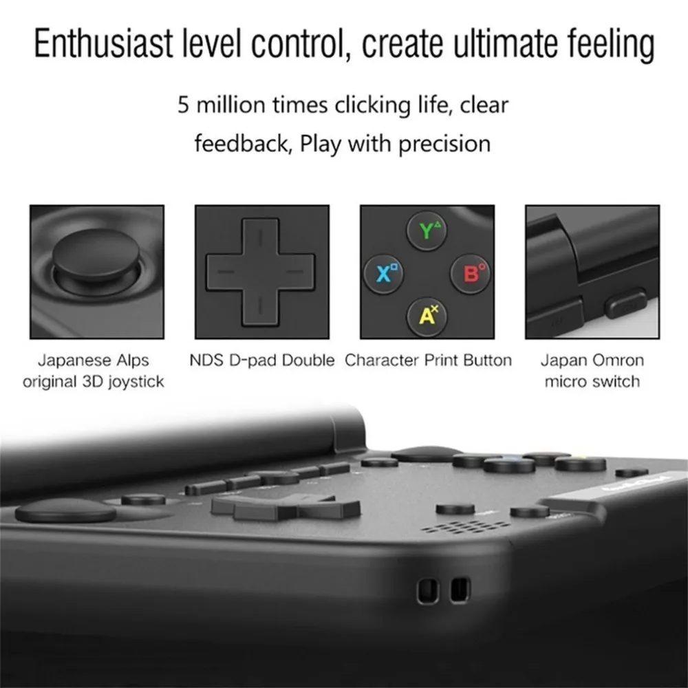 5 дюймовый игровой плеер GPD XD PLUS геймпад 4 ГБ/32 ГБ MTK8176 2 1 ГГц портативная игровая