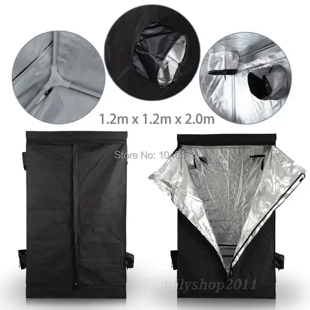 Online Shop Usa Zp Zwzp 4 Reflective Plant Growing Tent Grow Set Mylar Aluminum Hydroponics Box Dark Room Garden 47 X47 X78 Free Shipping Aliexpress Mobile