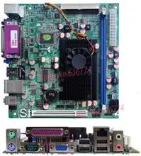 Atom d425 2com pos trainborn17cm itx motherboard mute
