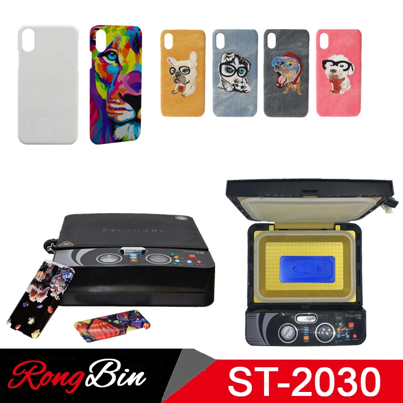 ST2030 Small Light 3d Sublimation Vacuum Heat Press Machine 3D Phone Case font b Printer b