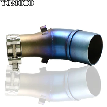 

For YAMAHA YZF R250 R350 R25 R30 R3 2015 2016 Motorcycle Motorbike Middle Exhaust Middle Mid Link Pipe Connector 100% Brand New
