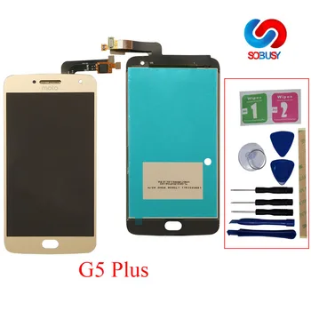 

Tested LCD Display For Motorola Moto G5 Plus XT1685 LCD Pantalla Ecran TouchScreen Digitizer Assembly Replacement Parts XT1685