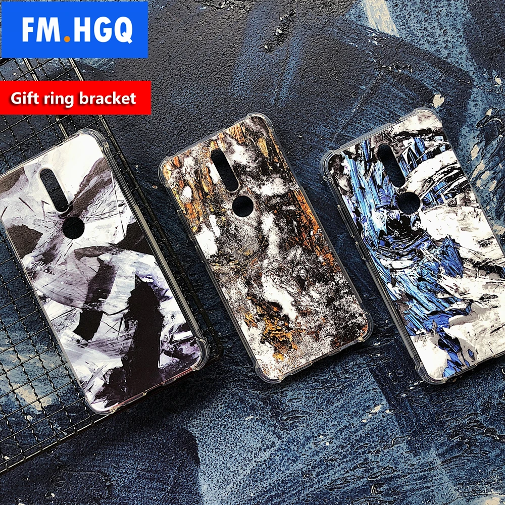 

Shockproof Case For Nokia X71 4.2 8.1 7.1 9 5.1 3.1 6.1 Plus Phone Case For Nokia 5 6 7 8 Covers Marble Soft Silicone TPU Coque