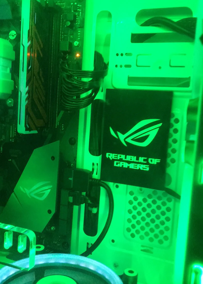 Светильник SSD, внутренний корпус, табличка, светильник Faith, плата для ROG msi EVEA, жесткий диск, блок питания, графическая декорация, карты