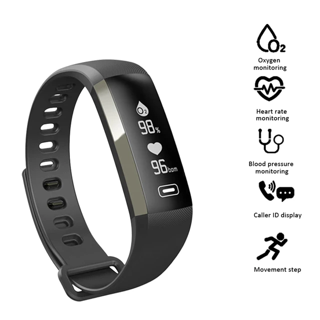 CURREN M2 R5 Pro Smart WristBand Fitness Tracker Bracelet Heart Rate Blood Pressure Watch Pulse Meter SMS Oxygen Call Sport band