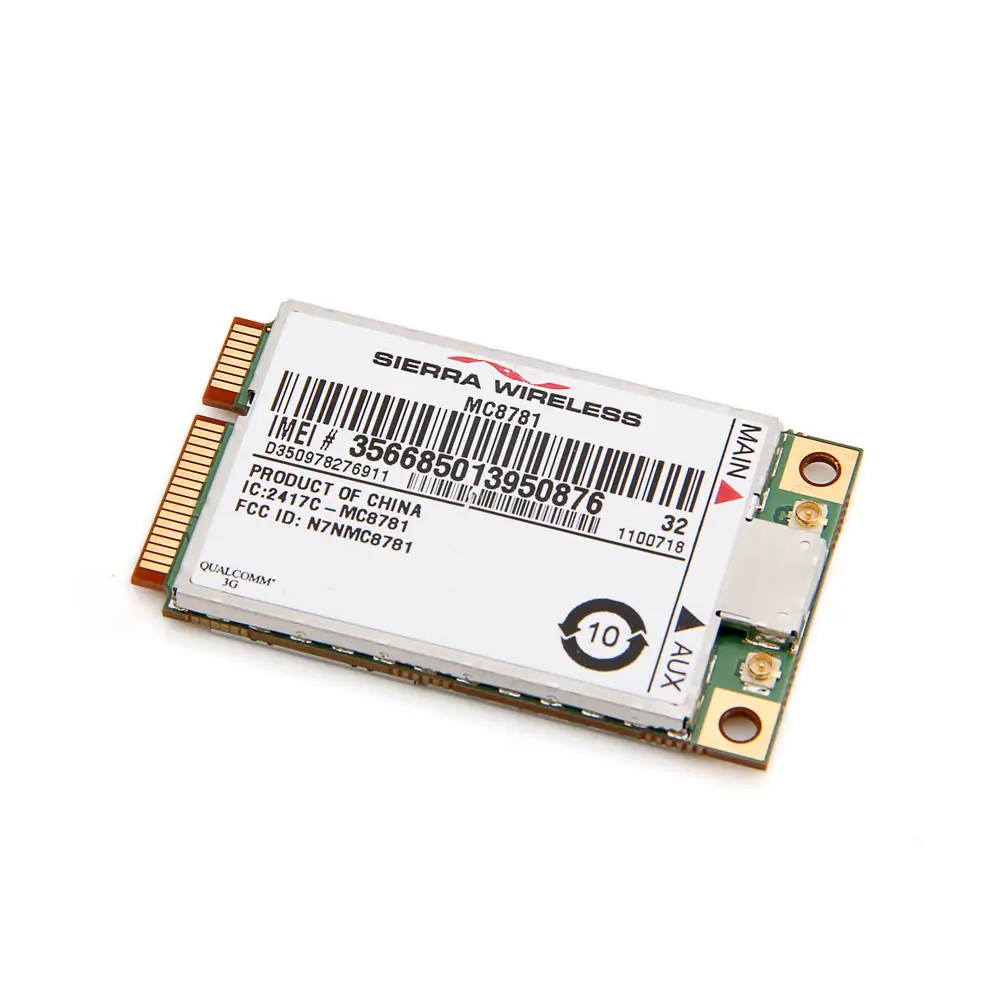 Карта для Sierra Wireless MC8781 HSDPA 2G 3G WWAN 7.2mbps модуль GPS разблокирован|Сетевые карты| |