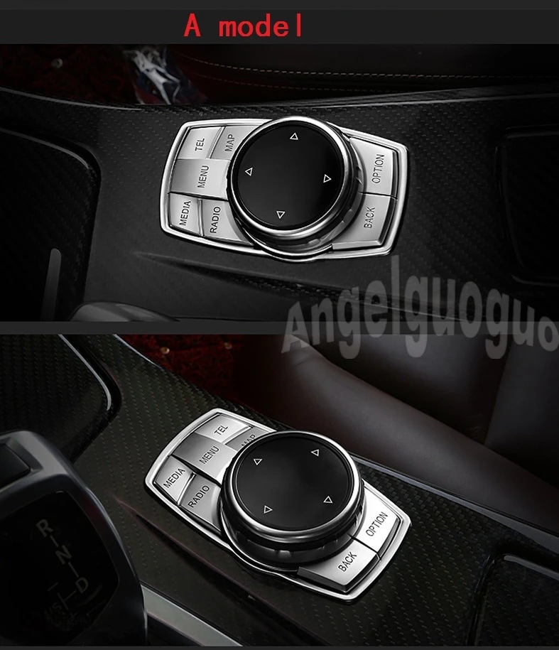 car multimedia control buttons decorative sticker Fit for BMW x1/x3/x4/x5/x6/1 series/2 series /3 series/ 5 series
