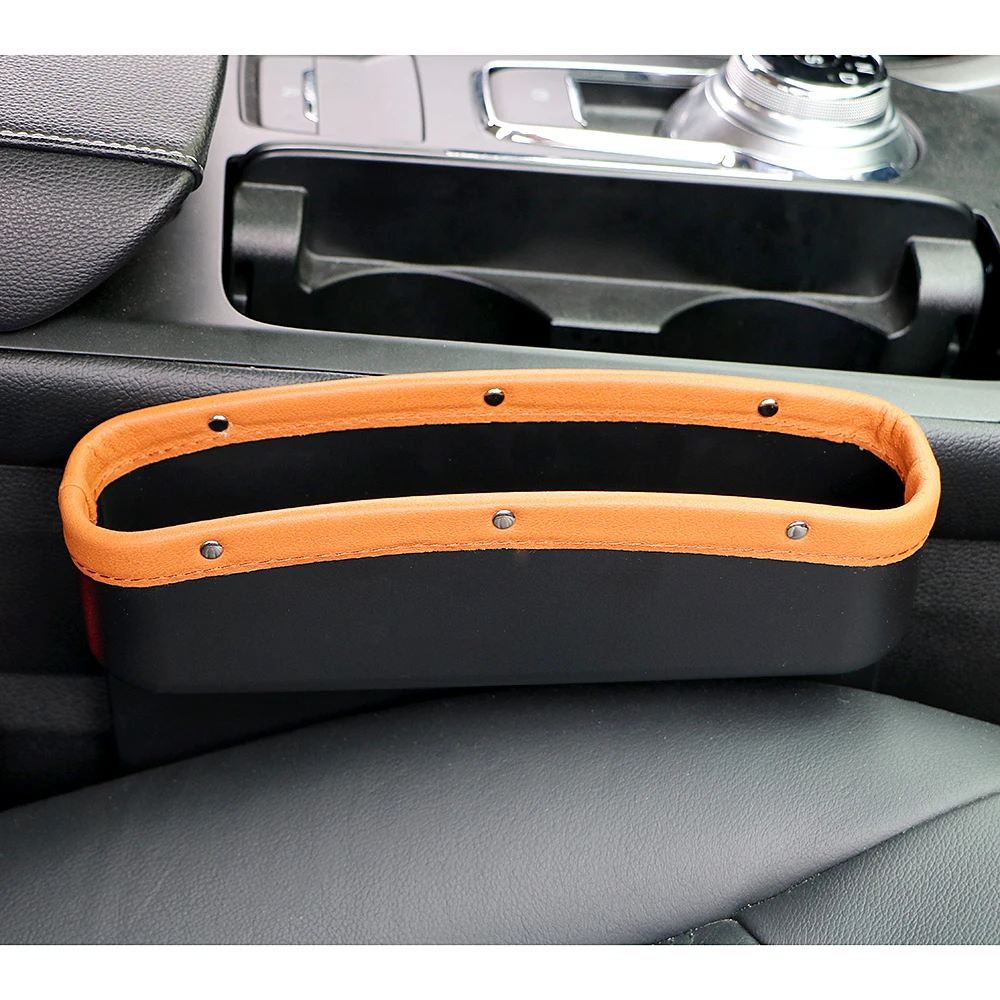 YOSOLO Seat Crevice Storage Box Car Organizers PU Leather Stowing Tidying Phone Cigarette Holder Auto Seat Gap Organizer Pocket YOSOLO Seat Crevice Storage Box Car Organizers PU Leather Stowing Tidying Phone Cigarette Holder Auto Seat Gap Organizer Pocket