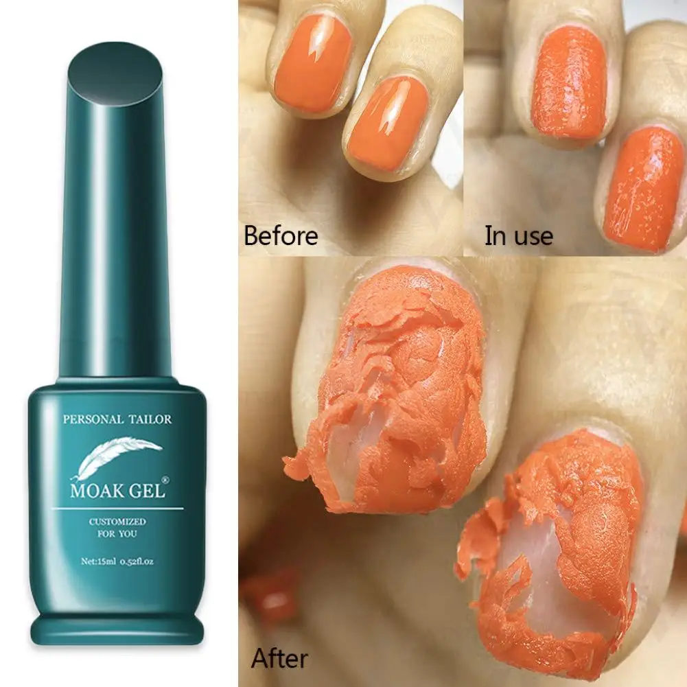 

15ML Nail Gel/Polish Remover Magic Remover Healthy Fast Within 2-3 MINS Gel Nail Polish UV esmaltes permanentes Base Top Coat