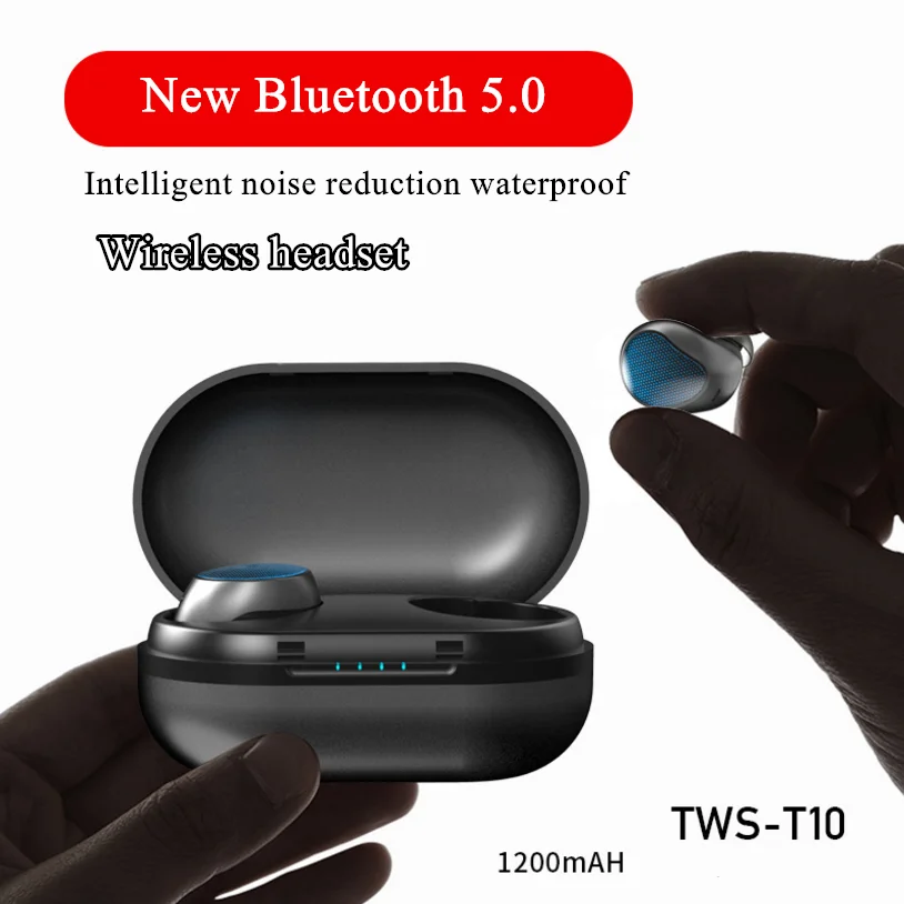

Explosion models tws wireless sports Bluetooth headset 5.0 Earbuds car Bluetooth headset charging bin headphones touch Earphone
