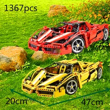 Technic City Series Racers F1 Racer 1:10 Car Building Blocks Kits Bricks Classic Model Kids Toys Compatible aiboully 3335 technic f1 racer building bricks blocks toys for children game car formula 1 compatible with aiboully 8674