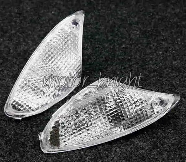

Motorcycle Front Turn Signals Blinker Indicator Cover for BMW K1200S K1300S Clear Lamp Lens