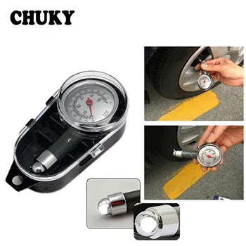 

CHUKY 1x Car Styling Tire pressure table Detector Wheel For Volkswagen VW Polo 4 5 7 Citroen c4 c5 c3 Chevrolet Captiva Lacetti