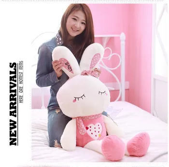 

about 120 cm love rabbit plush toy throw pillow rabbit doll w3899
