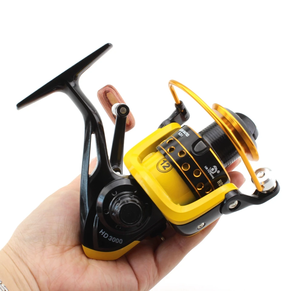 

Portable 12+1BB 5.1:1 Metal Spool Ice Fishing Spinning Reel 500 Series MINI Spinning Reel Carretilha de pesca Fishing Tackle