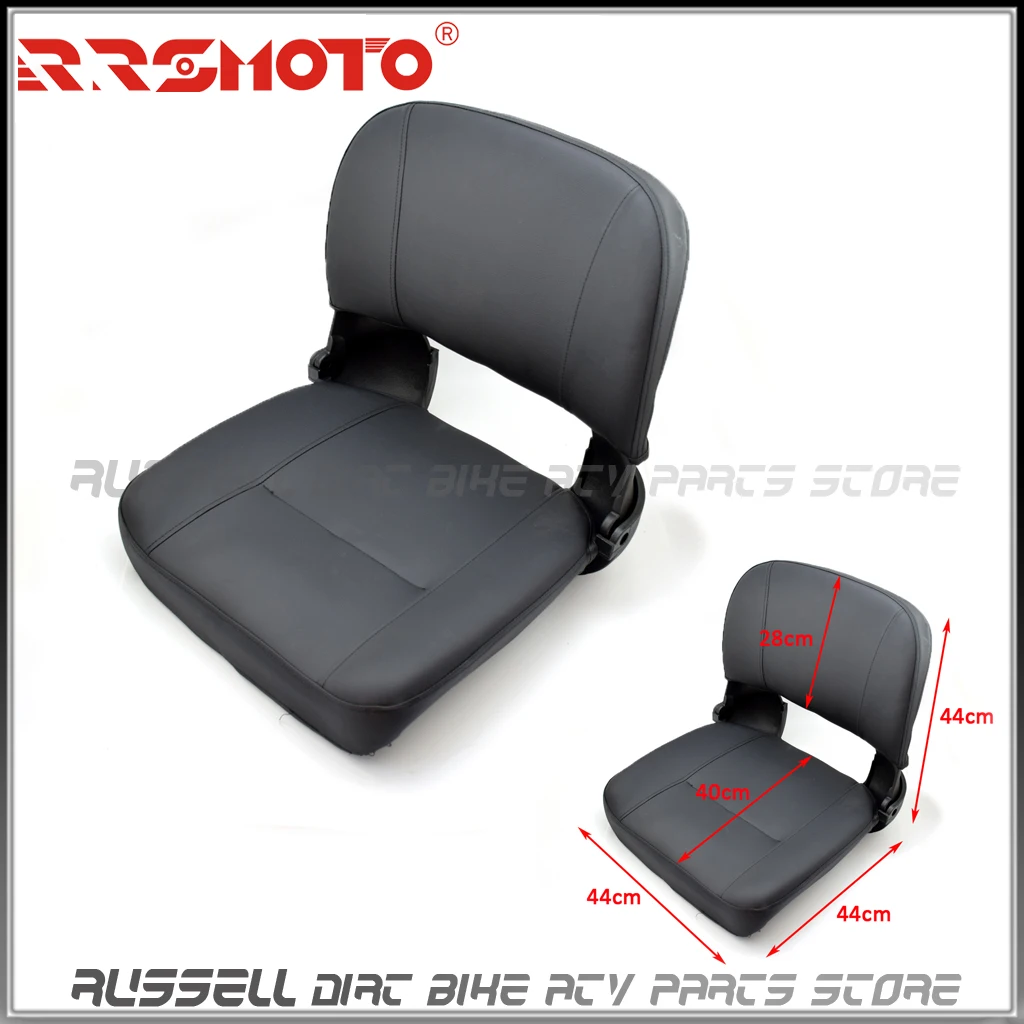 

Replacement Drift Trike Go Kart Buggy PU leather high density foam Comfortable Folding Seat cushion Car Saddle