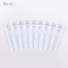 50 шт. наборы для удаления белых носовых волос, 2 способа, шпатель для носа, восковые палочки, многофункциональные шпатели для языка, инструменты для макияжа