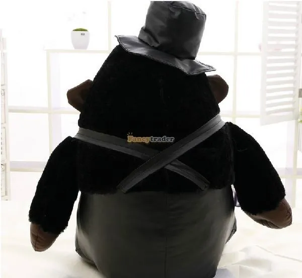 Fancytrader 2015 Hot Selling! 31'' 80cm Super Funny Stuffed Soft Plush Cute Jumbo Muscle Chimpanzee Gorilla, Free Shipping FT50768 (6)