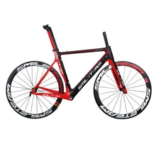 Smileteam 2018 New Model Super Light Full Carbon Road Bike Frame Carbon Racing Road Bicycle Frameset With Wheelset