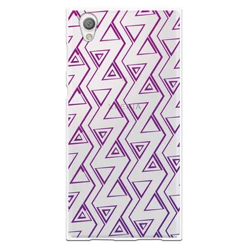 

Stand case costume drawing Triangulos Purples WP016 for Sony Xperia L1