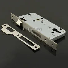 Дверь 8540 Европейский врезной замок lockbody Anti-Theft замок тела Mute косой блокировка дверей язык тела