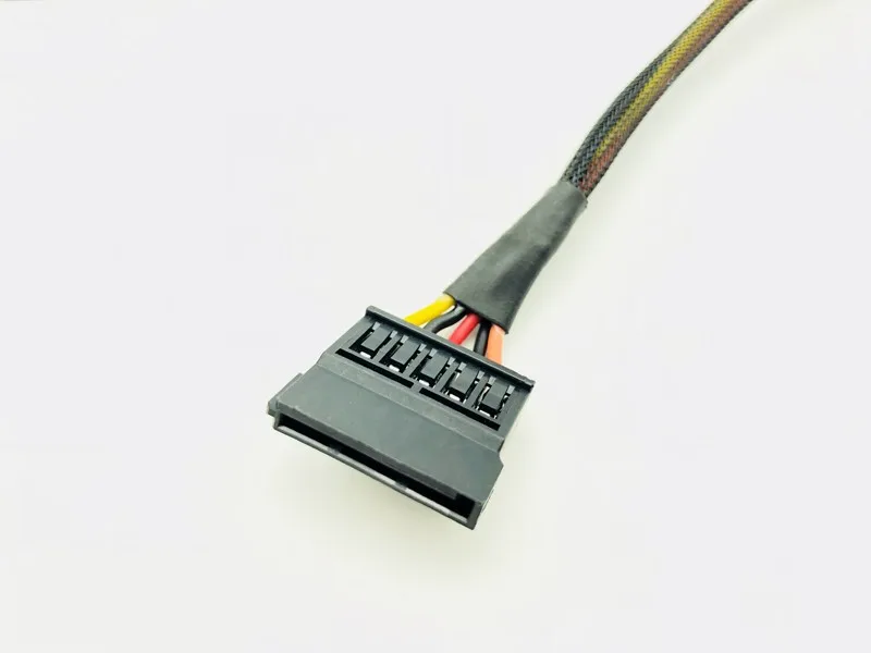 6Pin к сплиттеру 15Pin SATA кабель питания для DELL Vostro 3650 3653 настольный компьютер HDD SSD