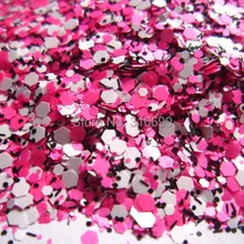 Устойчив к растворителям блеск микс розовый, белый и черный для дизайна ногтей, лак для ногтей сделай сам